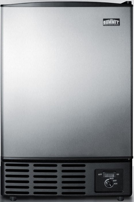Summit® 16" 12 lb. Stainless Steel Ice Maker