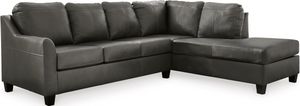 Signature Design by Ashley® Valderno 2-Piece Fog Sectional with Chaise