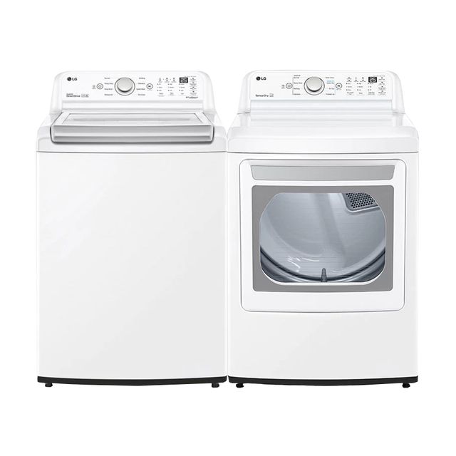 LG White Laundry Pair 0