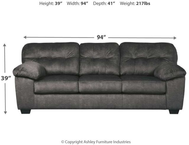 Signature Design by Ashley® Accrington Granite Queen Sofa Sleeper-7050939-2