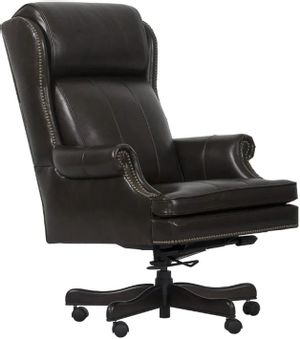 Parker House® Pacific Brown Leather Desk Chair