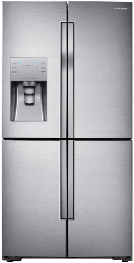 Samsung 23 Cu. Ft. Counter Depth 4-Door Flex™ Refrigerator-Stainless Steel