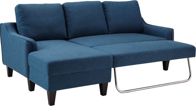 Signature Design by Ashley® Jarreau Blue Queen Sofa Chaise Sleeper-1