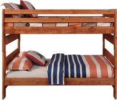 Coaster® Wrangle Hill Amber Wash Full/Full Bunk Bed