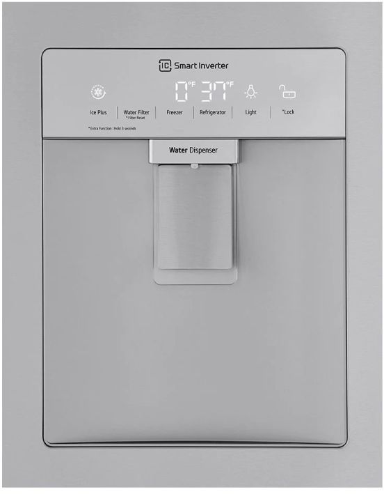 LG 28.6 Cu. Ft. PrintProof™ Stainless Steel French Door Refrigerator  6