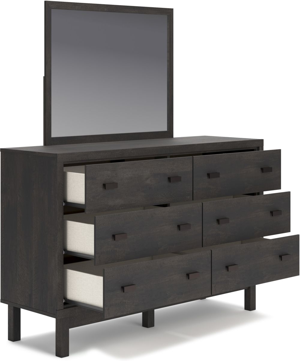 Signature Design By Ashley® Toretto Charcoal Dresser And Mirror Big Sandy Superstore 8731