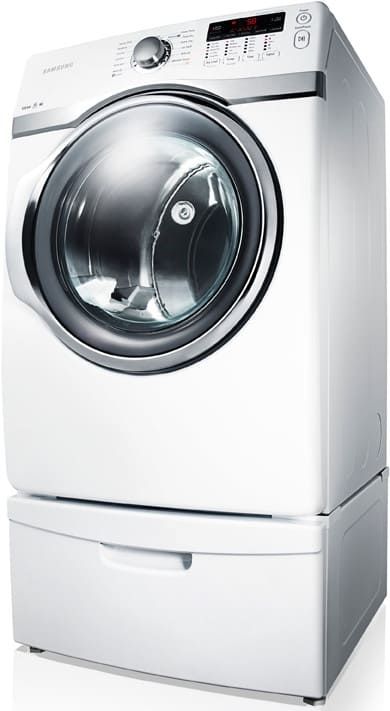 Samsung 7.4 Cu. Ft. Neat White Front Load Gas Dryer 2