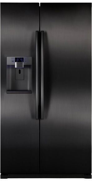 Samsung 24.5 Cu. Ft. Side-by-Side Refrigerator-Black