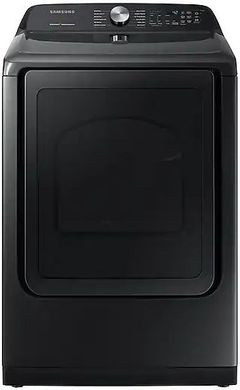 Samsung 7.4 Cu. Ft. Fingerprint Resistant Black Stainless Steel Front Load Electric Dryer-DVE50R5400V