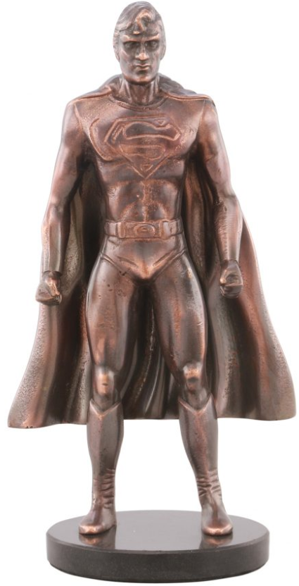 Moe's Home Collection Bronze Superhero Statue