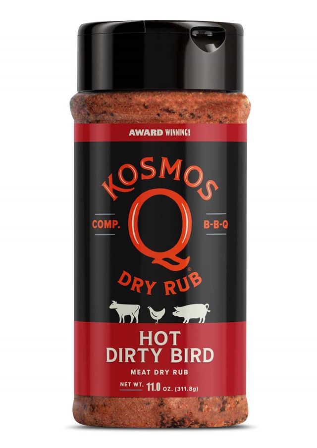 Kosmos Q Dirty Bird Hot BBQ Rub 11oz-Kosmos Q Dirty Bird Hot BBQ Rub | Western Living | Furniture and Mattresses in Vernal, UT