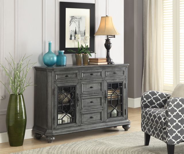 Accents by Andy Stein™ Kino Burnished Grey Credenza-5