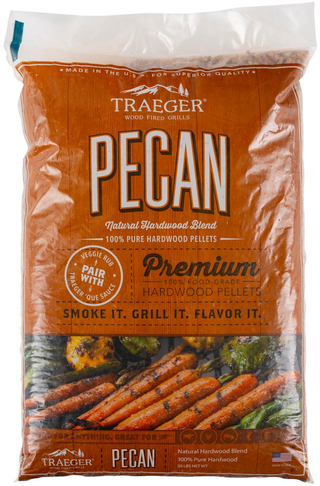 Traeger Pecan BBQ Wood Pellets (20 LBS) - PEL314