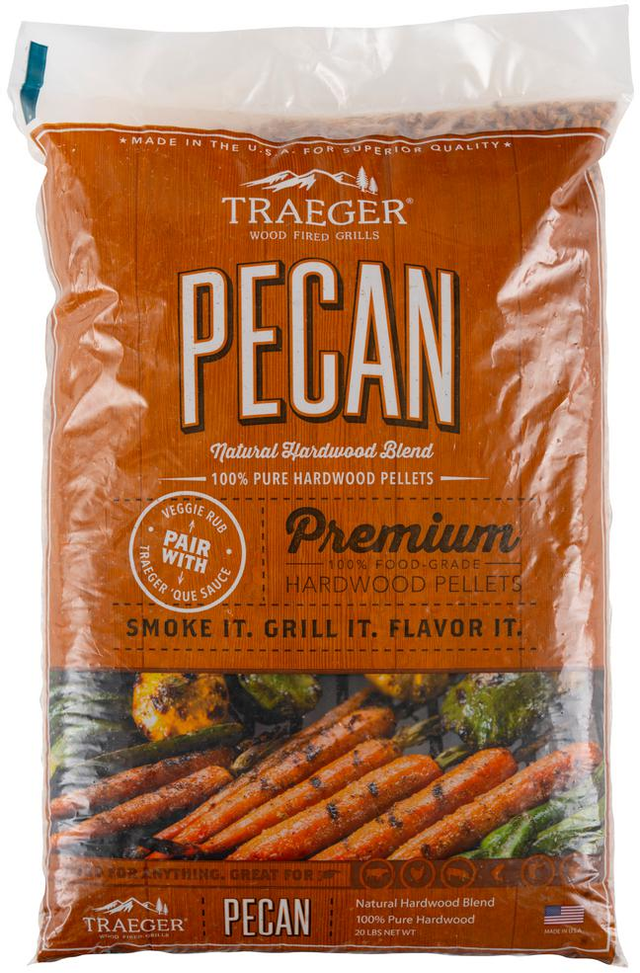 Traeger Pecan BBQ Wood Pellets (20 LBS) - PEL314-0