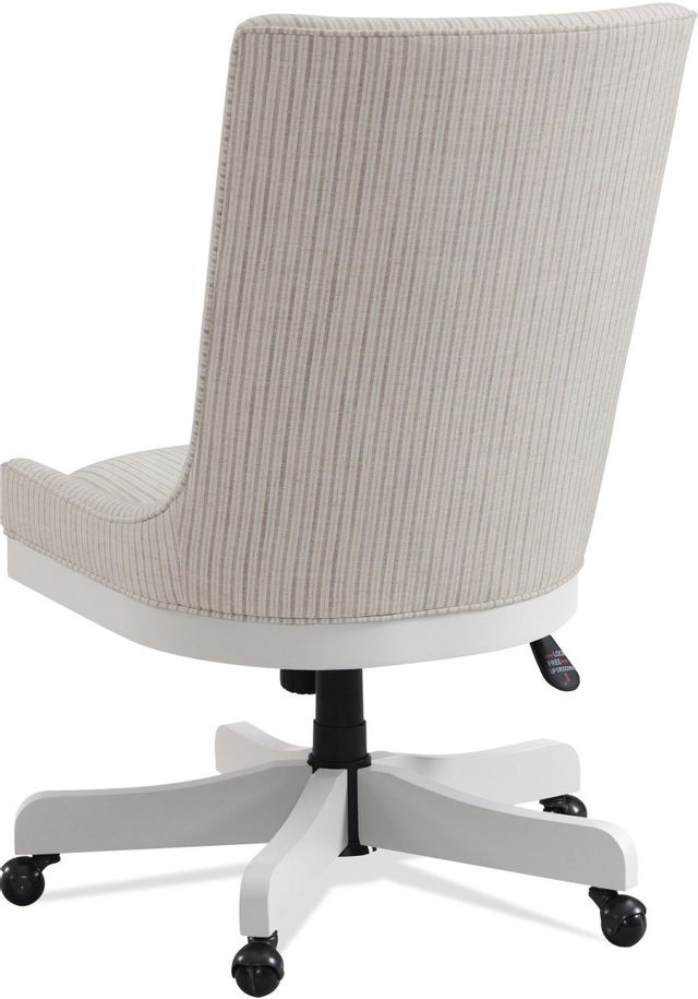 Riverside Furniture Osborne Winter White Upholstered Desk Chair-2