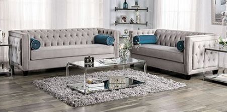 SM6152-SF-LV 2PC SETS SINATRA SOFA + LOVE SEAT