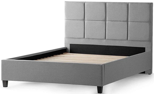 Malouf® Scoresby Stone Queen Designer Bed 10