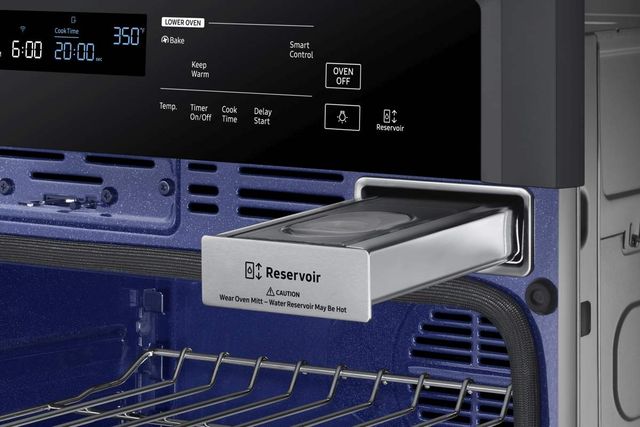 Samsung 30" Fingerprint Resistant Black Stainless Steel Electric Built In Single Wall Oven 4