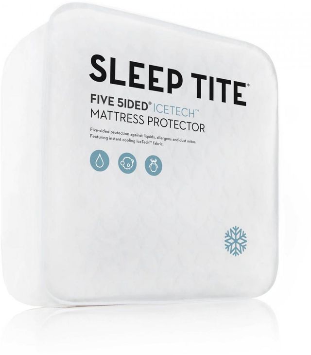 Malouf® Tite® Five 5ided® IceTech™ Split Queen Mattress Protector 0