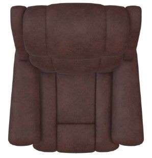 La-Z-Boy® Stratus Chestnut Leather Wall Recliner 9