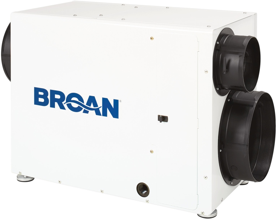 Broan® 98 Pint White Dehumidifier
