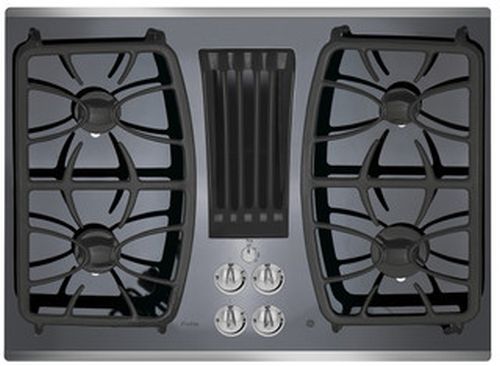 GE Profile™ 30" Stainless Steel Gas Cooktop 0