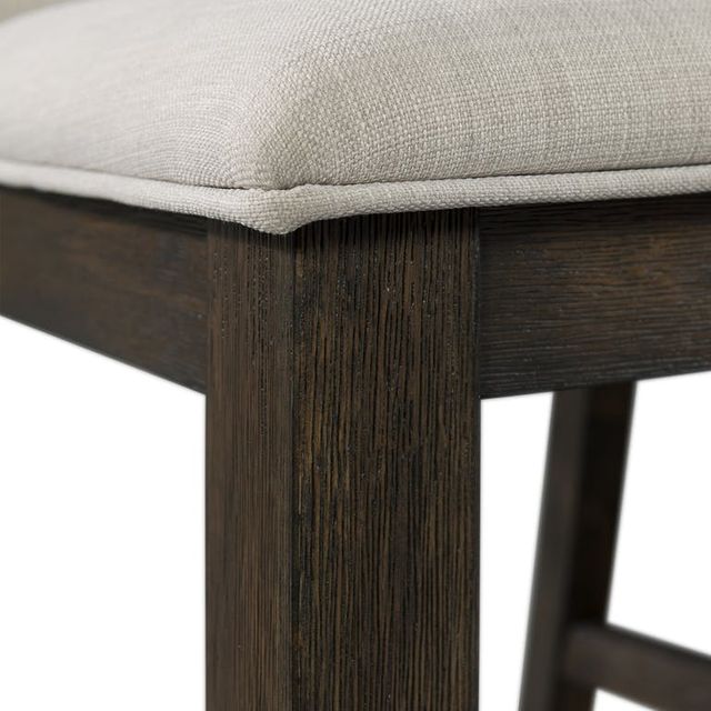 Elements International Grady Fabric Back Side Chair 1