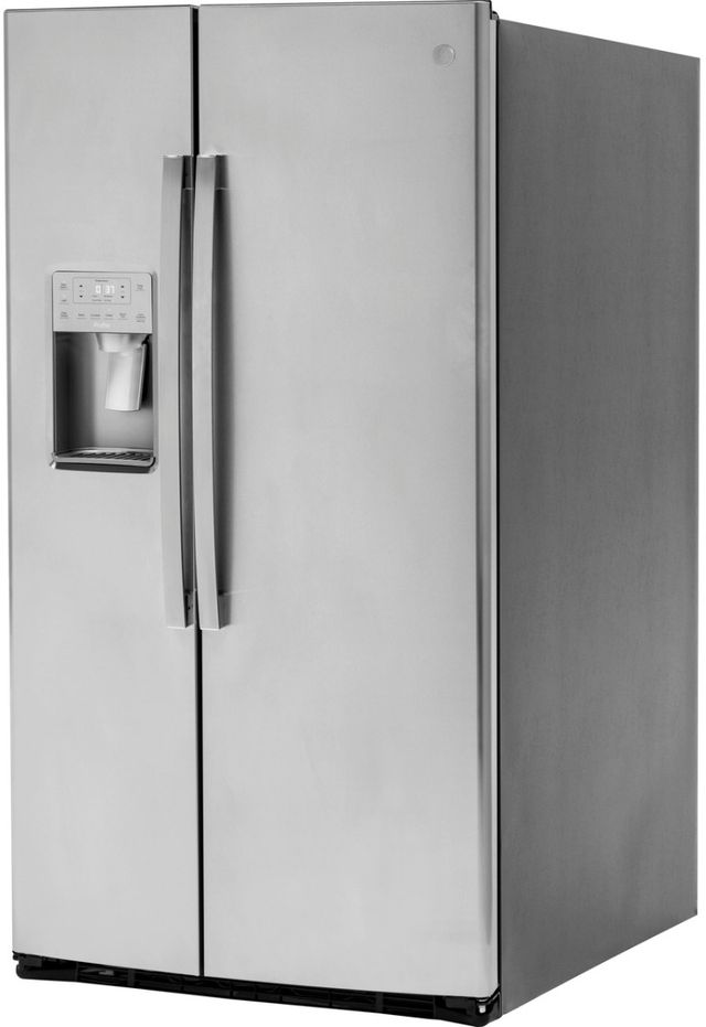GE Profile™ 25.3 Cu. Ft. Stainless Steel Side-by-Side Refrigerator 4