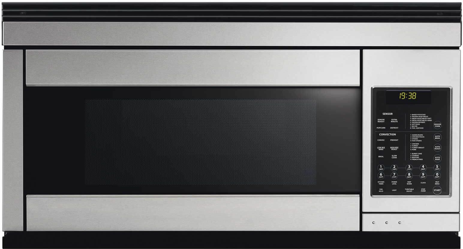 Fisher & Paykel Series 5 1.1 Cu. Ft. Stainless Steel Over The Range Microwave-CMOH30SS-2 Y