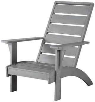 Linon Rockport Gray Outdoor Chair