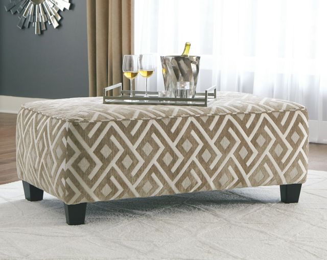 Signature Design by Ashley® Dovemont Putty Oversized Accent Ottoman 5