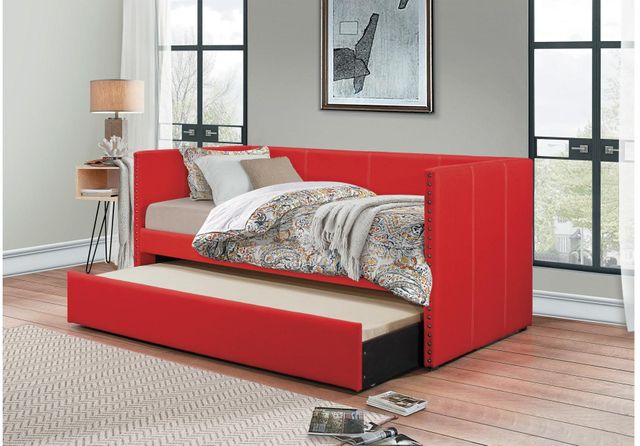 Homelegance® Therese Red Daybed 5