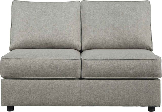 Benchcraft® Marsing Nuvella 4-Piece Slate Sectional with Chaise 3