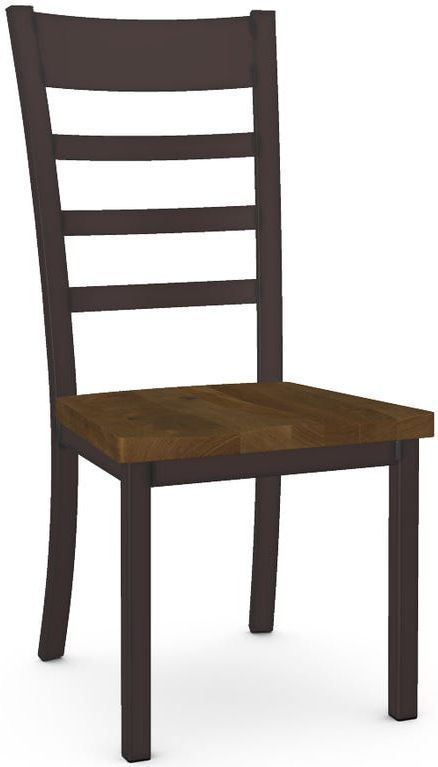 Chaise d'appoint pour salle à manger en bois d'Amisco® Dexter