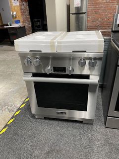 Miele 30" Pro Style Gas Range-Stainless Steel
