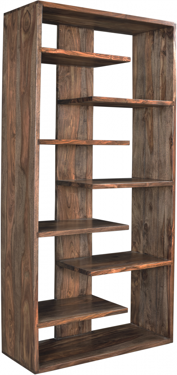 Coast to Coast Imports™ Brownstone Nut Brown Bookcase-0