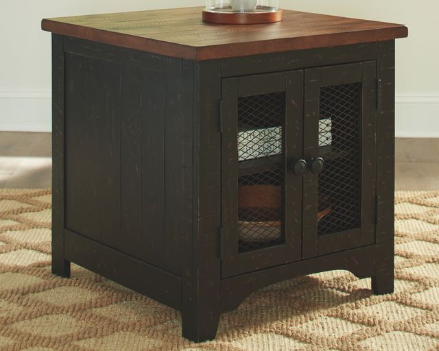 Signature Design by Ashley® Valebeck Two-Tone Rectangular End Table 6
