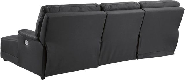 Signature Design by Ashley® Henefer Midnight 3-Piece Reclining Sectional with Chaise and Power-1