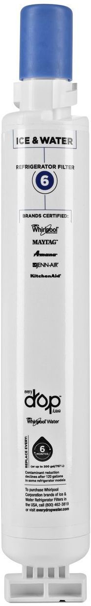 KitchenAid® 1 Pack Ice & Water Refrigerator Filter-EDR6D1