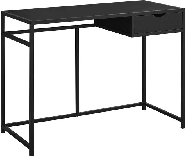 Monarch Specialties Inc. 42"L Black Metal Computer Desk