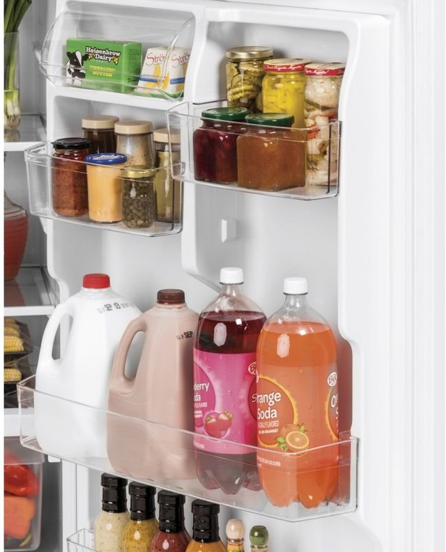 GE® 19.1 Cu. Ft. White Top Freezer Refrigerator 5