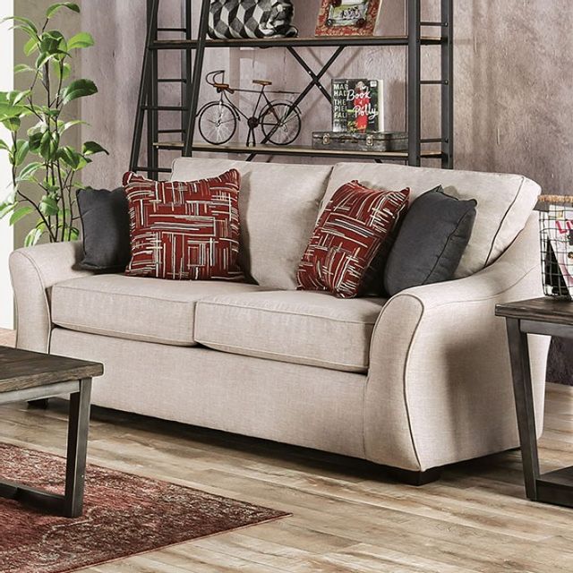 Furniture of America Jamael Brown Loveseat