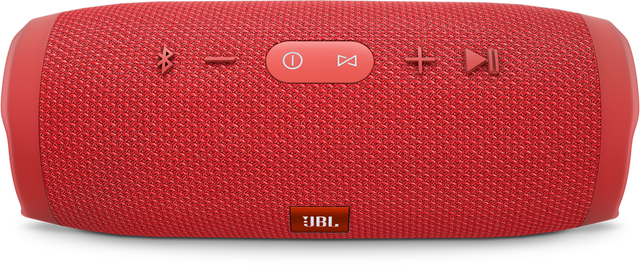 JBL® Charge 3 Portable Bluetooth Speaker-Red-2