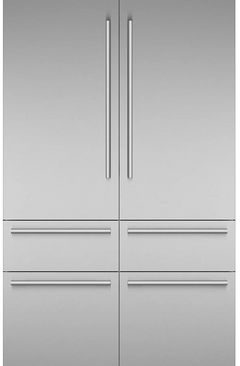 Thermador® Freedom® 48'' Masterpiece® Stainless Steel Built-in Counter Depth French Door Freezer 