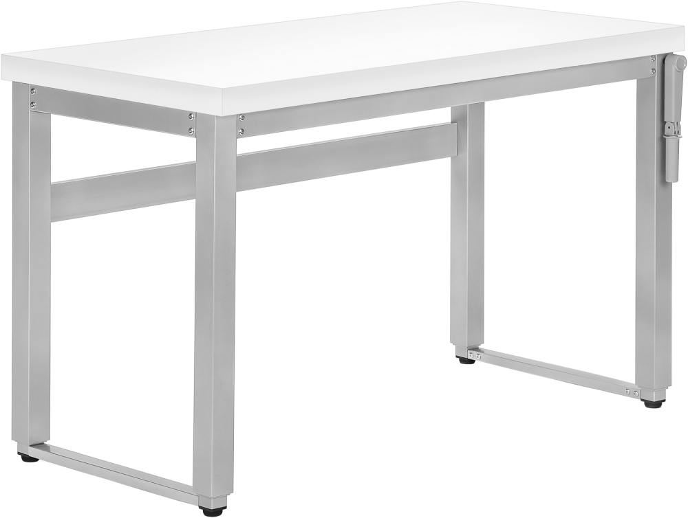 Computer Desk, Home Office, Standing, Adjustable, 48"L, Work, Laptop ...