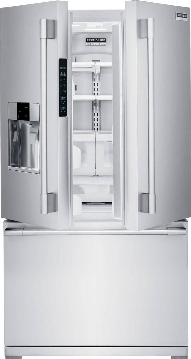 Frigidaire Professional® 22.6 Cu. Ft. Stainless Steel Counter Depth French Door Refrigerator 3