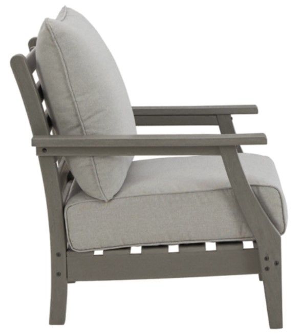 Signature Design by Ashley® Visola 2-Piece Gray Lounge Chair Set-1