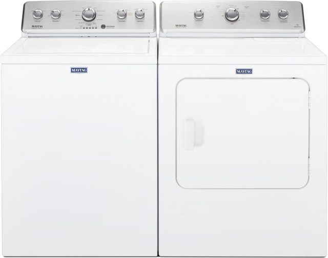 Maytag® 7.0 Cu. Ft. White Front Load Electric Dryer 8