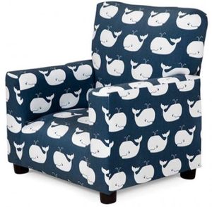 Furniture of America® Mobee Navy Kids Chair