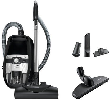 Miele Blizzard CX1 Electro+ Obsidian Black Bagless Canister Vacuum-1